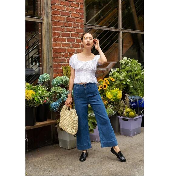 Apiece Apart Merida Wide Leg Jean Size 2 - Picture 1 of 6